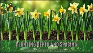 planting depth and spacing
