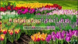 planting in clusters and layers