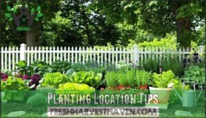 planting location tips