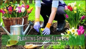 planting spring flowers
