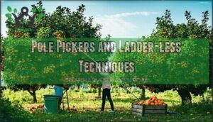 pole pickers and ladder-less techniques