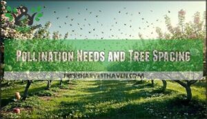 pollination needs and tree spacing