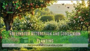 pollinator attraction and companion planting