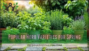 popular herb varieties for spring
