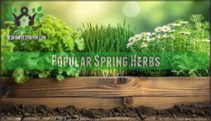 popular spring herbs