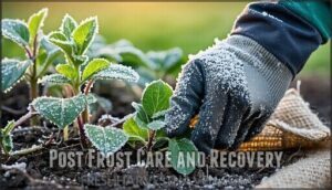 post frost care and recovery