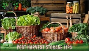 post harvest storage tips