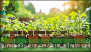 preparing seedlings for outdoor transplant