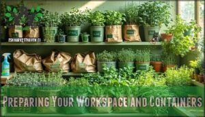 preparing your workspace and containers
