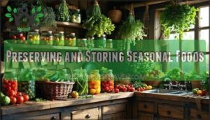 preserving and storing seasonal foods