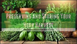 preserving and storing your herb harvest