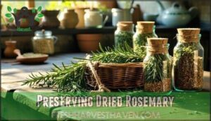 preserving dried rosemary