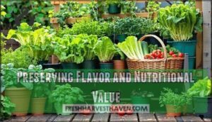 preserving flavor and nutritional value