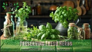 preserving fresh herbs