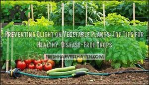 preventing blight on vegetable plants