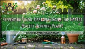 preventing fungal diseases in roses