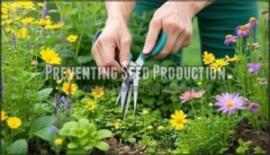 preventing seed production