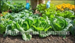 preventing squash bug infestations