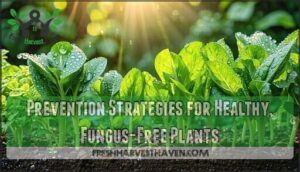 prevention strategies for healthy, fungus-free plants