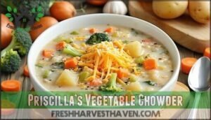 priscilla’s vegetable chowder