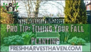 pro tip: timing your fall planting