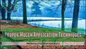 proper mulch application techniques