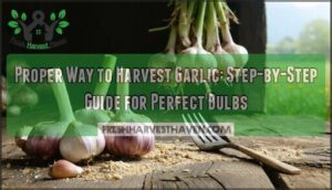 proper way to harvest garlic
