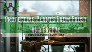protecting plants from frost and freeze
