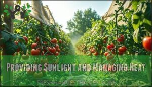 providing sunlight and managing heat