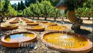 providing water sources