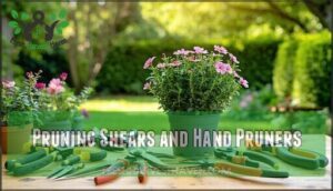 pruning shears and hand pruners