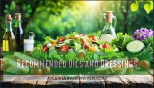 recommended oils and dressings