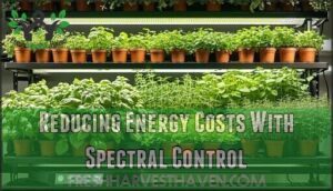 reducing energy costs with spectral control