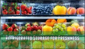 refrigerated storage for freshness