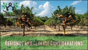 regional and climate considerations