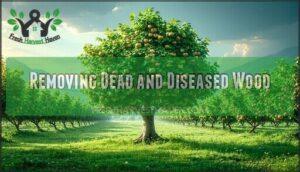 removing dead and diseased wood