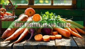root vegetables and tubers