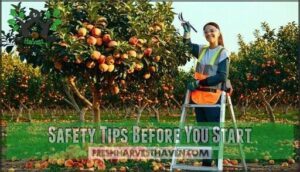 safety tips before you start