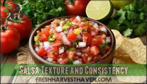 salsa texture and consistency