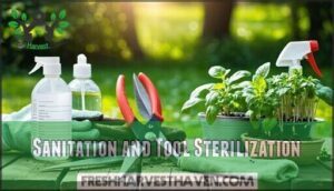 sanitation and tool sterilization