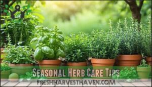 seasonal herb care tips