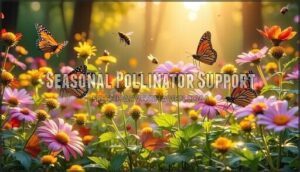 seasonal pollinator support