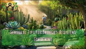 seasonal tips for drought-resilient gardening