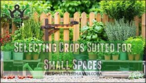 selecting crops suited for small spaces