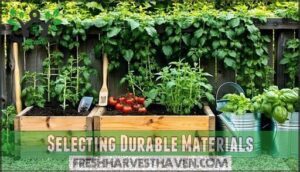 selecting durable materials