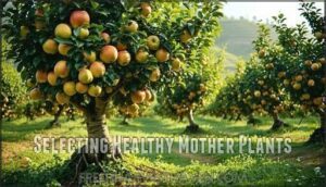 selecting healthy mother plants