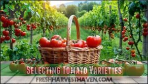 selecting tomato varieties