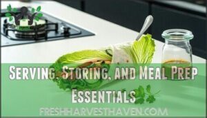 serving, storing, and meal prep essentials