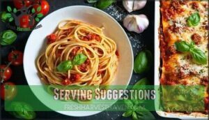 serving suggestions