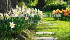 shade-tolerant vs. sun-loving varieties